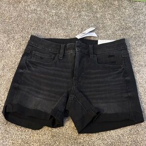 American Eagle Outfitters Black Jean Shorts